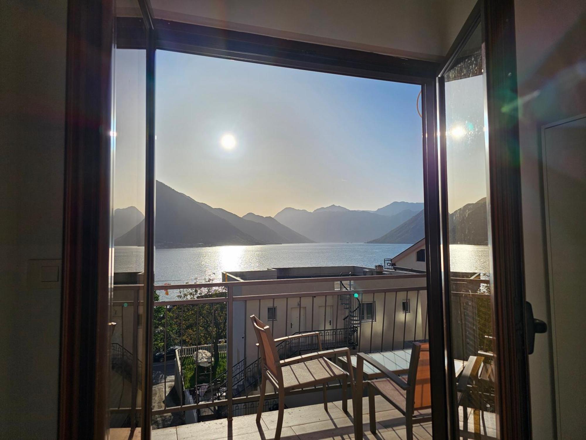 Modern Seaside Escape - Stunning Sea View - Private & Stylish Apartment Kotor Exterior photo